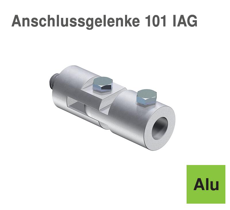Anschlussgelenke für isolierte Fangeinrichtungen