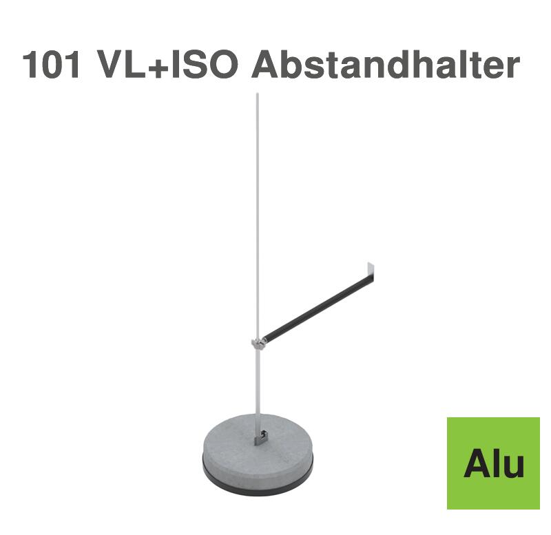 Verjüngte Rohr-Fangstangen mit ISO Abstandhalter Befestigung