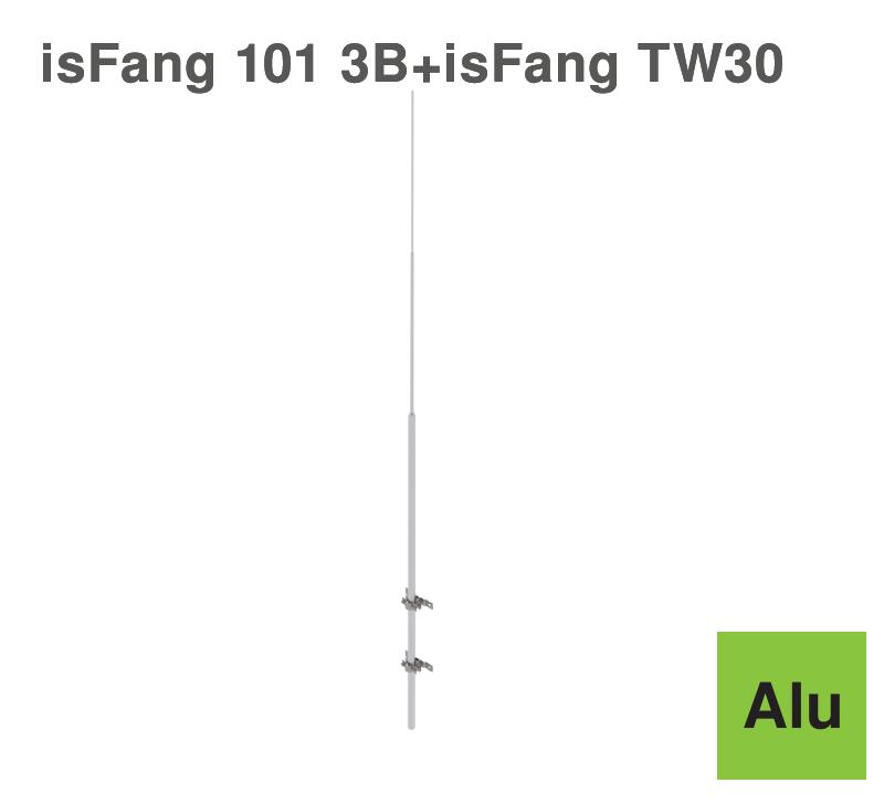 isFAng air-termination rod with isFang TW support