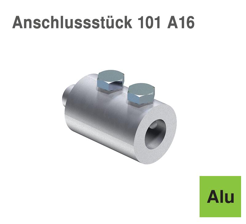 Anschlussstücke für isolierte Fangeinrichtungen