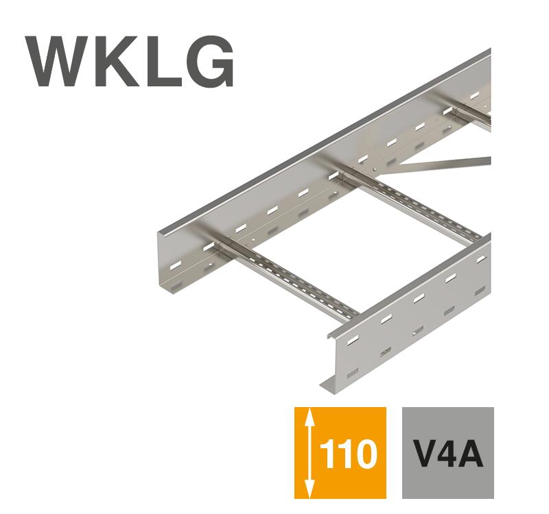 Wide span cable ladder WKLG 110 A4