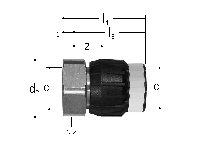 GF Sanipex Classic Übergangsmuffe cone