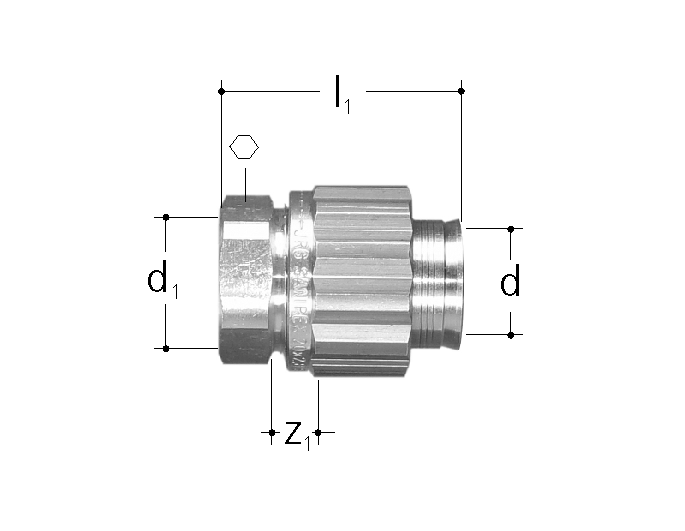 GF Sanipex Classic Übergangsmuffe gasket
