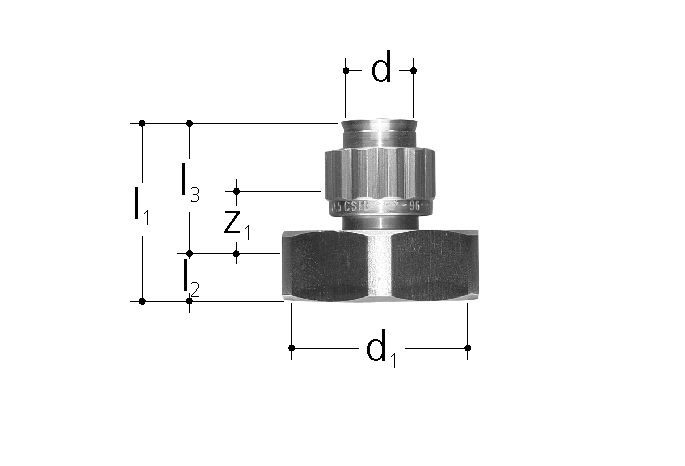 GF Sanipex Classic Übergangsmuffe valve