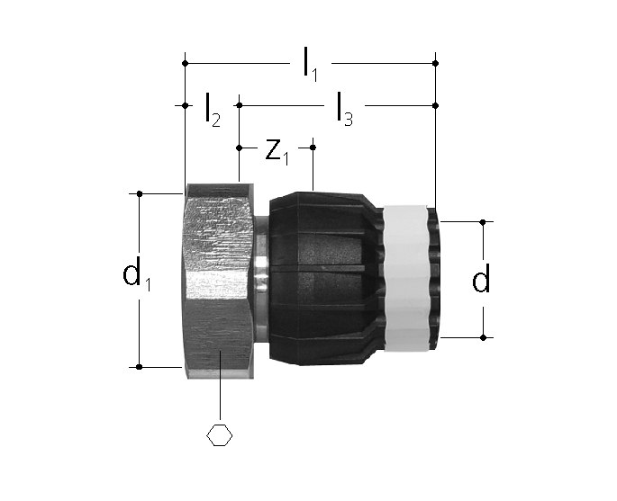 GF Sanipex MT Adapter union