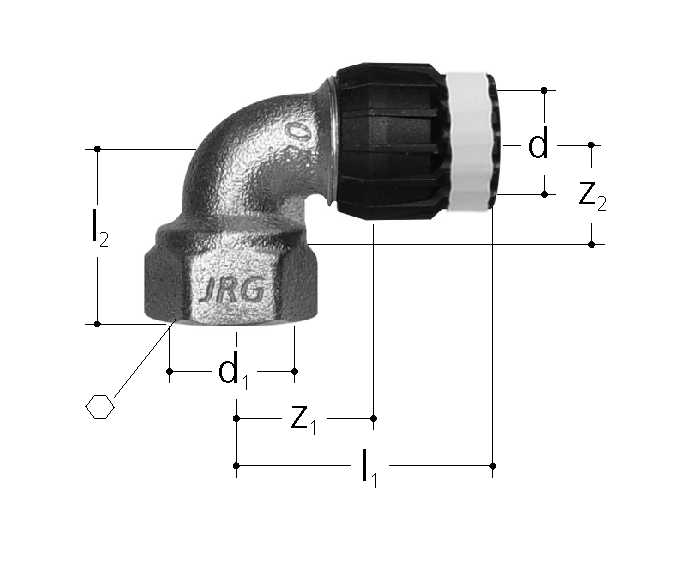 GF ElbowAdapterFT SanipexMT