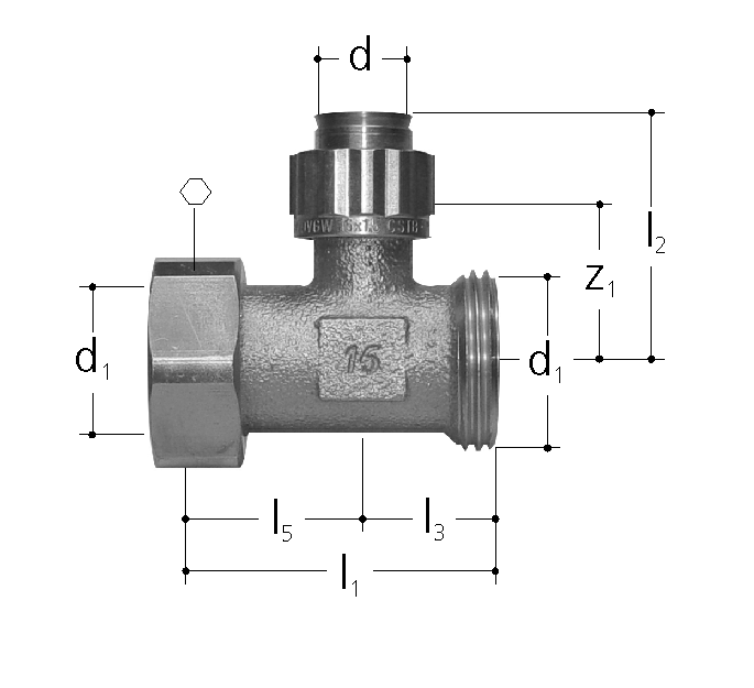 GF Sanipex Classic WFG Verteiler