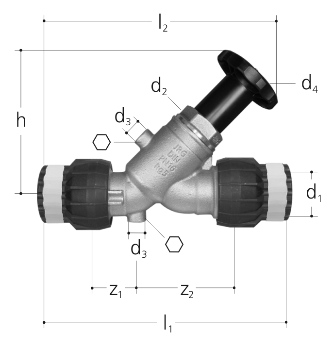 GF Y-Valve SanipexMT