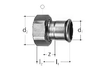 GF JRG Kupplung Mapress