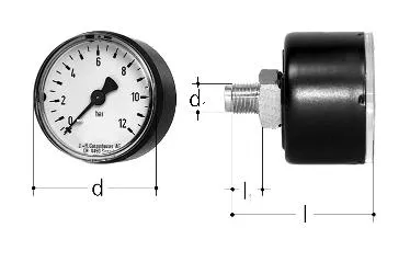 GF ManometerHorizontal JRG