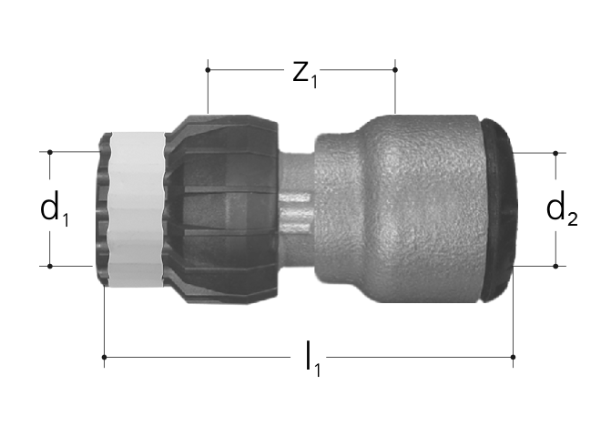 GF Sanipex MT Adapter Push