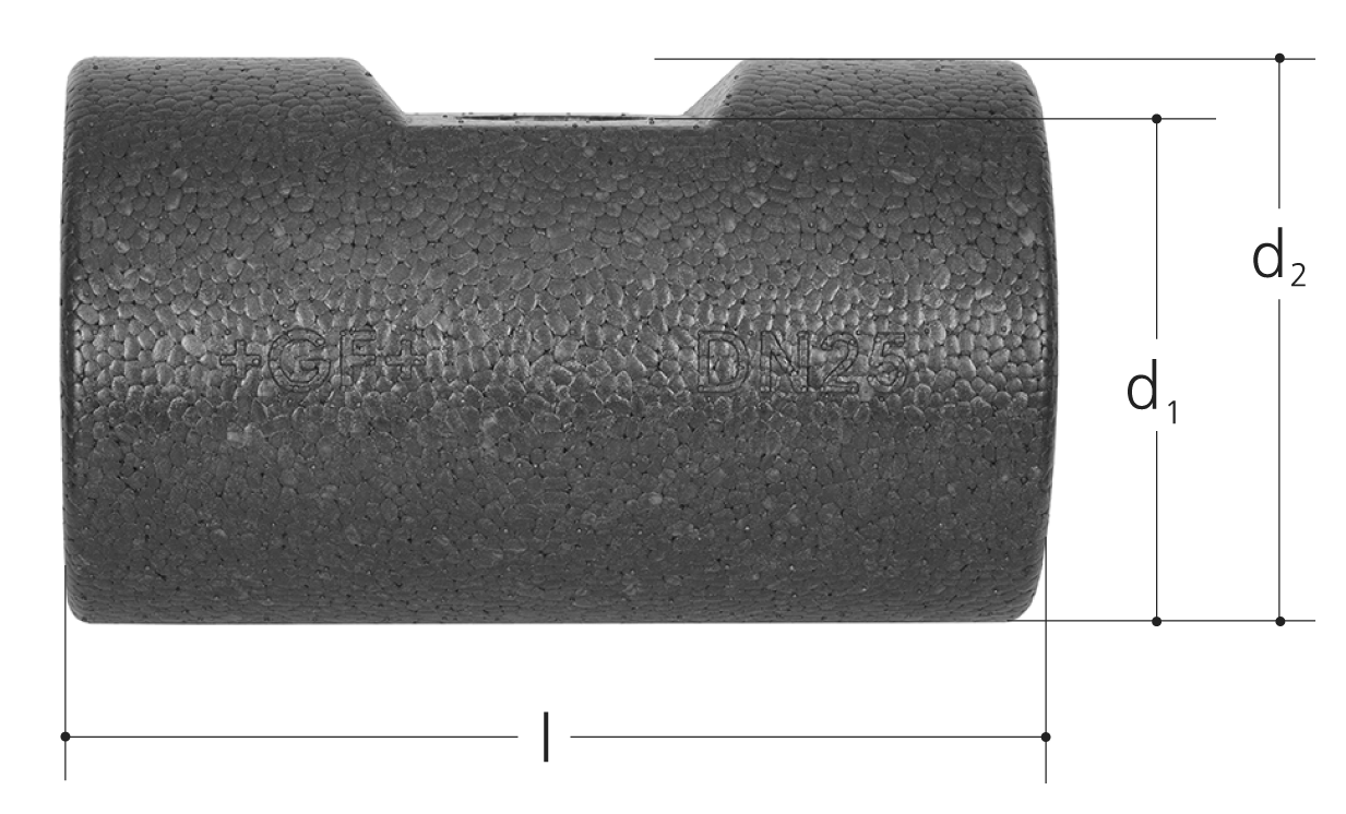 GF Sanipex MT Insulation Shell Ball Valve