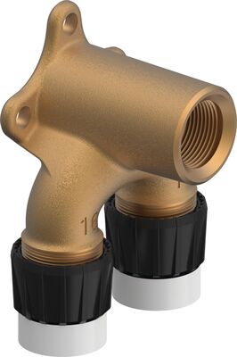 GF Sanipex MT U-Tap Elbow Double