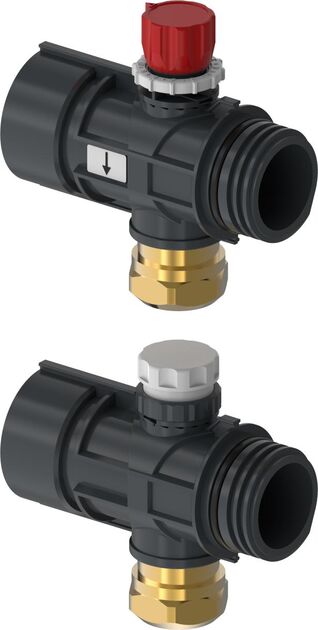 Uponor Magna manifold segment w. Valve Dim 25 LS