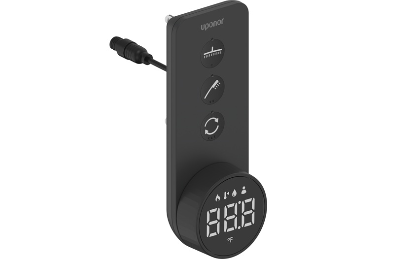 Uponor I-Shower Remote controller black