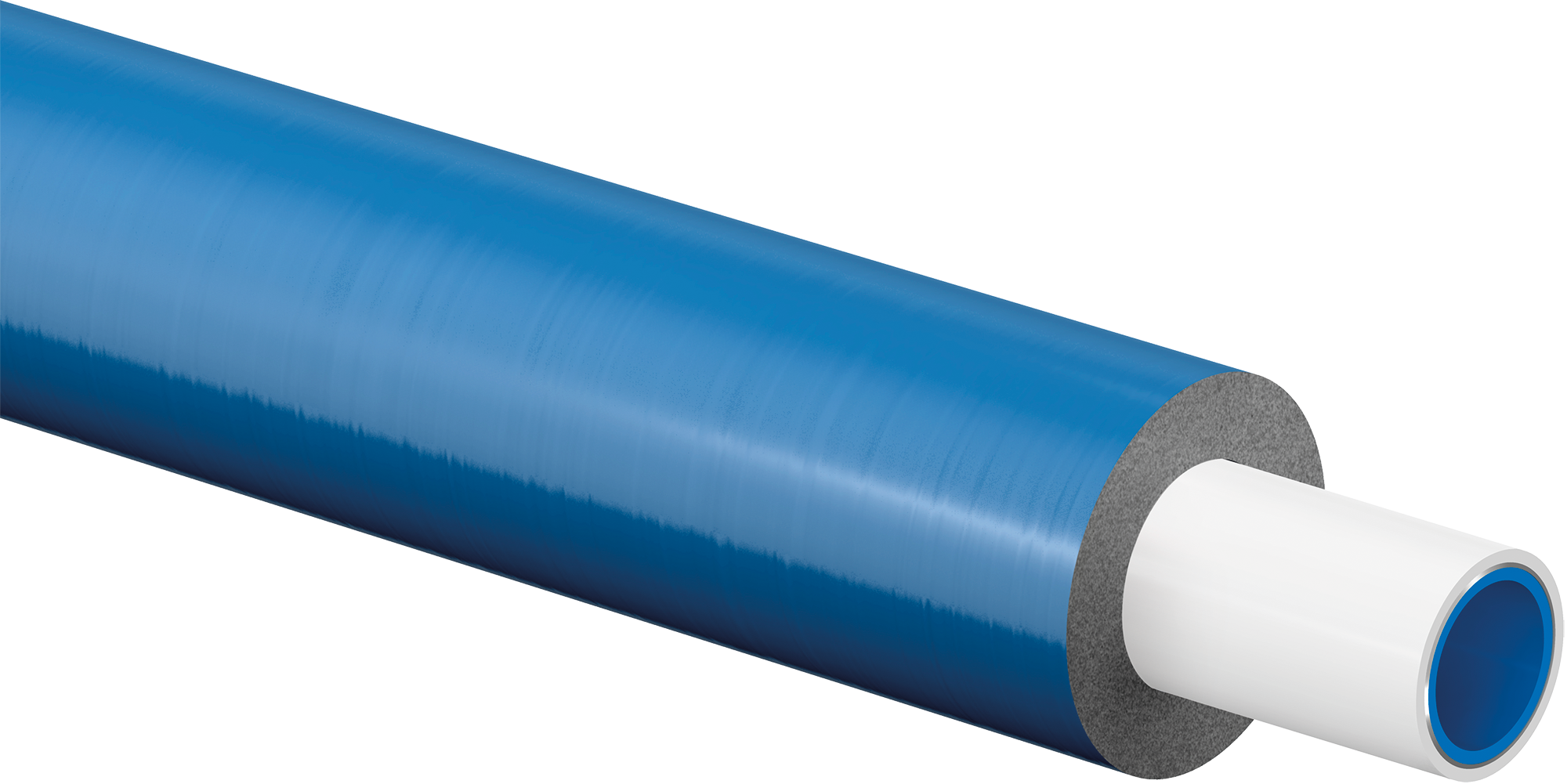 Uponor Uni Pipe PLUS white insulated S10 WLS 035
