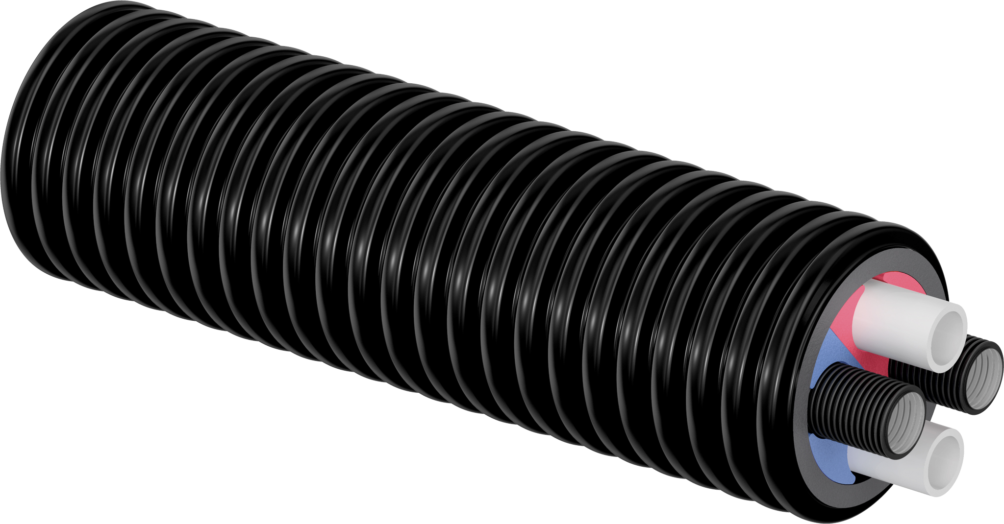 Uponor Ecoflex Thermo z peszlami Twin HP